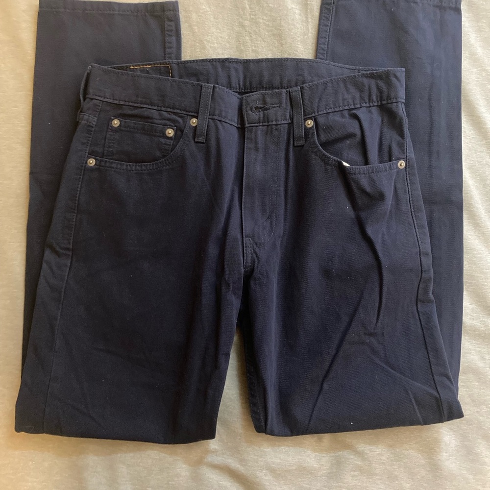 Levi's Navy Blue 502 Pants 30x30